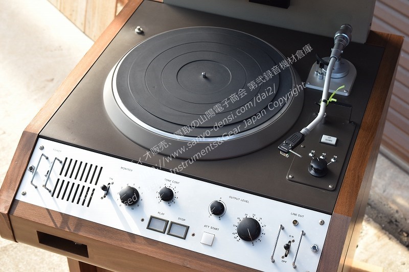 DENON DN-308F-N 業務用レコードプレーヤー ｜ 山陽電子商会 第弐録音機材倉庫