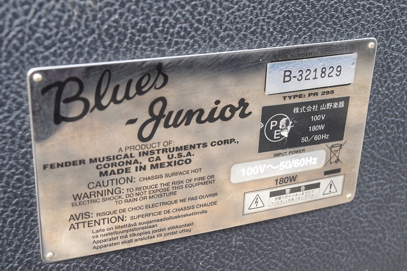 美品 Fender Blues Junior IV フェンダー ギターアンプ+