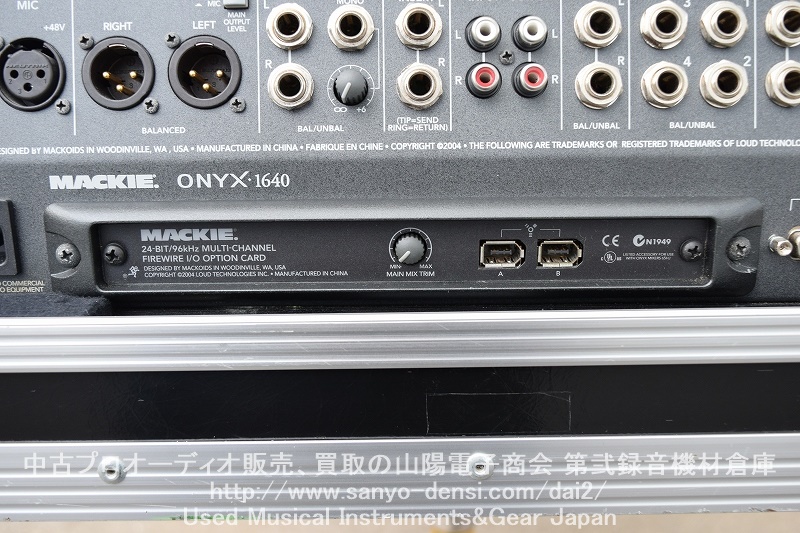 Mackie Onyx Blackbird オーディオインターフェースの+meccatemple10.org