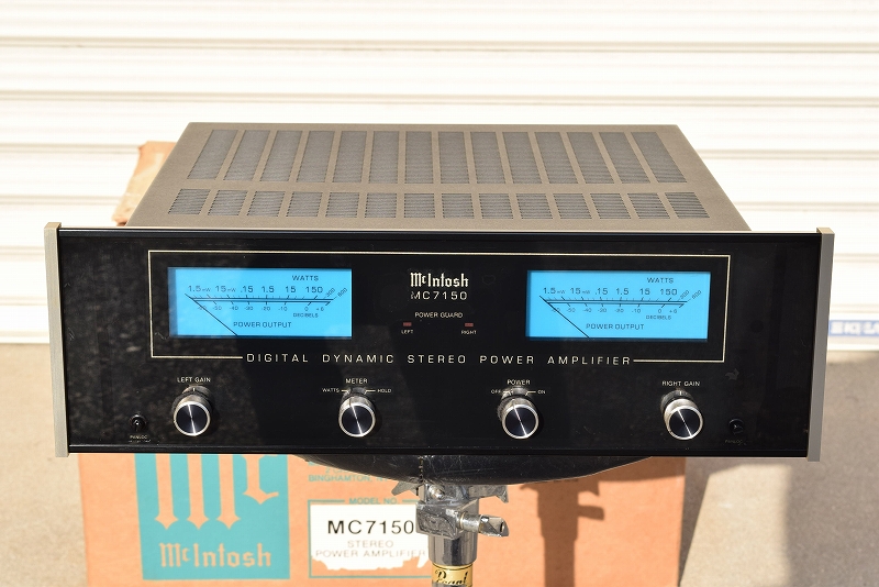 McIntosh (マッキントッシュ) MC7150 ｜中古パワーアンプ 山陽電子商会 第弐録音機材倉庫