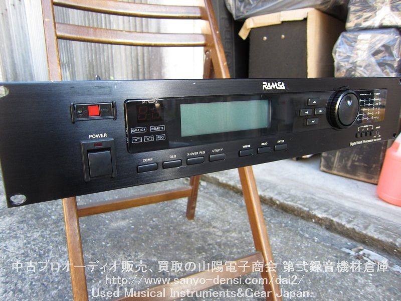 中古音響機器】 RAMSA WZ-DM30 4way チャンネルデバイダー 全国通信販売