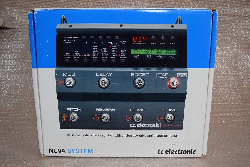 t.c.electronic  NOVA SYSTEM  マルチエフェクター