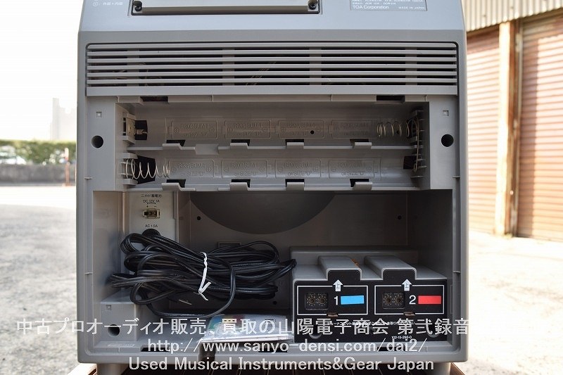 中古 TOA WA-662C】 移動用ワイヤレスポータブルアンプ 800ＭＨｚ 通信販売