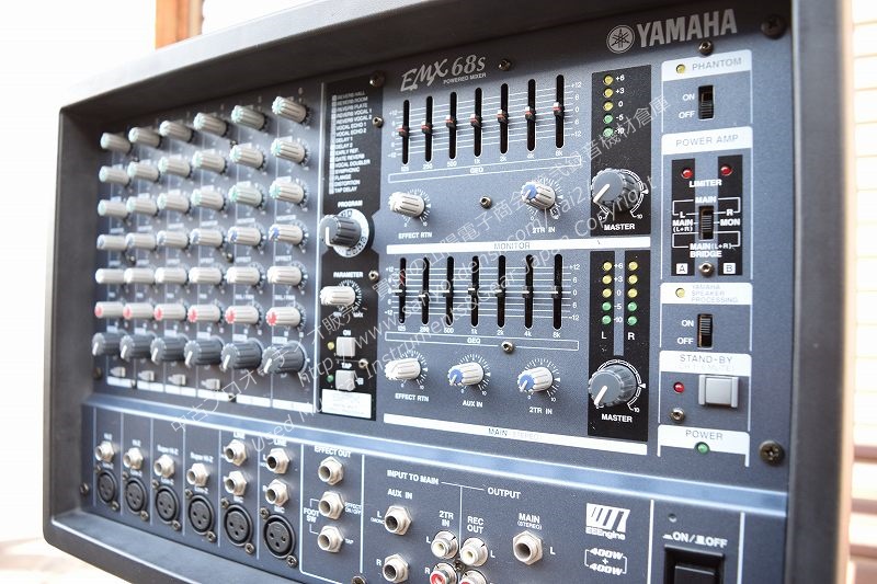 YAMAHAヤマハヤマハ パワードミキサー EMX68S (400w＋400w) ハイパワー 音響